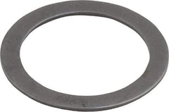 Precision Brand - 0.032" Thick, 3/4" Inside x 1" OD, Shortening Shim - 3/4" Screw, 1075 Spring Steel - Industrial Tool & Supply