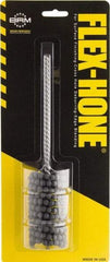Brush Research Mfg. - 15/16" to 1-1/2" Bore Diam, 180 Grit, Zirconia Alumina Flexible Hone - Fine, 8" OAL - Industrial Tool & Supply