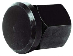 Gibraltar - 3/4-10, Black Oxide Finish, Steel Swivel Hex Nut - 1" Pad, 7/8" Wide x 1" High x 1/2" Deep - Industrial Tool & Supply