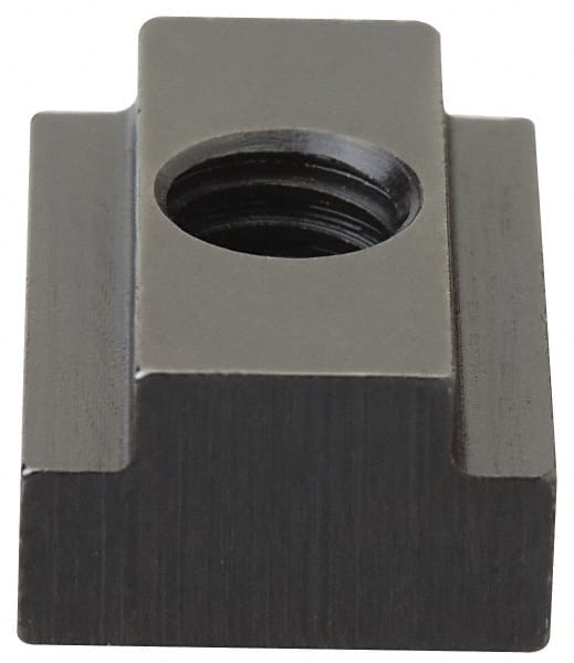 TE-CO - M10x1.50 Tapped Through T Slot Nut - Industrial Tool & Supply