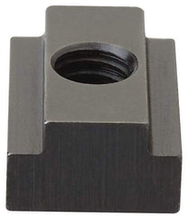 TE-CO - 5/8-11 Blind Tapped T Slot Nut - 13/16" Slot Width, 1-1/4 x 9/16" Base Width x Height, 1-1/2 x 1" OAL x Height - Industrial Tool & Supply