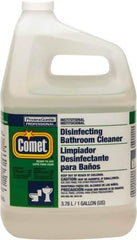 Comet USA LLC - 1 Gal Jug Liquid Bathroom Cleaner - Pleasant Scent, Disinfectant, General Purpose Cleaner - Industrial Tool & Supply