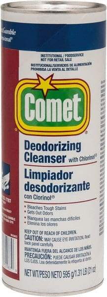 Comet USA LLC - 21 oz Can Powder Bathroom Cleaner - Bleach Scent, General Purpose Cleaner - Industrial Tool & Supply