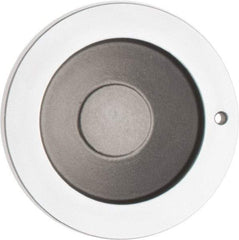 Value Collection - 4", 3 Spoke Solid Handwheel - 1.2" Hub, Aluminum, Plain Finish - Industrial Tool & Supply