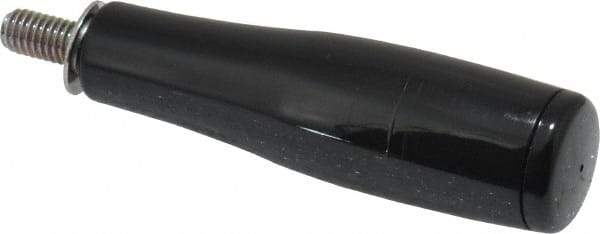 Value Collection - M6x1 Stem, Revolving Handwheel & Machine Handle - Plastic Handle, Steel Stem - Industrial Tool & Supply