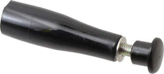 Value Collection - M8x1.25 Stem, Revolving Handwheel & Machine Handle - Plastic Handle, Steel Stem - Industrial Tool & Supply