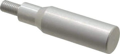 Value Collection - M8x1.25 Threaded Stem, Fixed Handwheel & Machine Handle - Aluminum Cylindrical Handle, Steel Stem - Industrial Tool & Supply