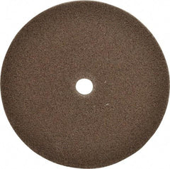 3M - 6" Diam, 1/4" Face Width, 5/8" Center Hole, Medium Grade, Aluminum Oxide Deburring Wheel - Unitized, Hard Density 7 Grade, 7,500 RPM - Industrial Tool & Supply