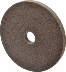 3M - 6" Diam, 1/2" Face Width, 1" Center Hole, Fine Grade, Aluminum Oxide Deburring Wheel - Unitized, Medium Density 5 Grade, 7,500 RPM - Industrial Tool & Supply