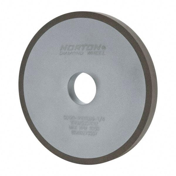 Norton - 6" Diam x 1-1/4" Hole x 1/2" Thick, 120 Grit Surface Grinding Wheel - Diamond, Type 1A1, Fine Grade, Resinoid Bond - Industrial Tool & Supply