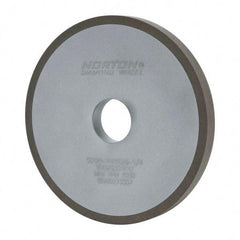 Norton - 6" Diam x 1-1/4" Hole x 1/2" Thick, 120 Grit Surface Grinding Wheel - Diamond, Type 1A1, Fine Grade, Resinoid Bond - Industrial Tool & Supply