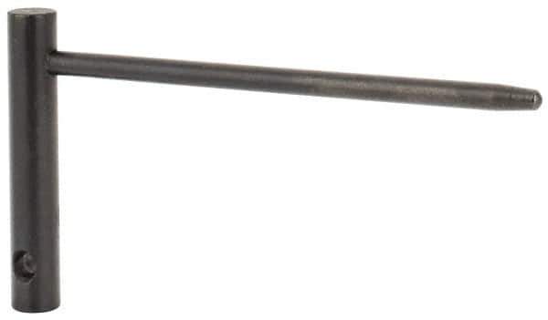 Gibraltar - 1/8" Pin Diam x 2-1/2" Pin Length, Steel L Alignment Pin - 1/4" Handle Diam x 1-1/2" Handle Length - Industrial Tool & Supply