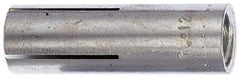 Red Head - 5/8" Diam, 5/8" Drill, 2" Min Embedment Drop-In Concrete Anchor - 316 Stainless Steel, Slotted Drive, 3/4" Thread Length - Industrial Tool & Supply