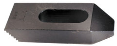 TE-CO - Plain & Stepped Strap Clamps Nose Type: Tapered Heel Type: Plain - Industrial Tool & Supply