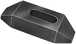 TE-CO - Plain & Stepped Strap Clamps Nose Type: Tapered Heel Type: Plain - Industrial Tool & Supply