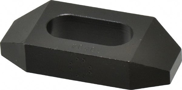 TE-CO - 1/2" Stud, Steel, Plain Strap Clamp - Industrial Tool & Supply
