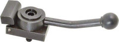 Gibraltar - 5/16-18 Stud, Standard Base, Steel Cam Action Clamp - 1-3/4" Base Len x 1" Base Height, 5" Len with Handle x 1-5/8" Height with Handle x 1-1/4" Overall Width, 1/8" Projection from Base - Industrial Tool & Supply