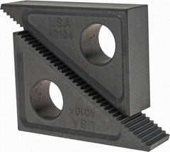TE-CO - 2 Piece, 2-1/2 to 6" Height Adjustment, Steel Step Block - 1/16" Step Depth, 1/8" Step Elevation, 1" Width, 3-3/4" Base Depth, 2-15/32" Height - Industrial Tool & Supply
