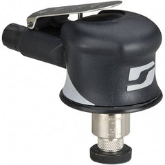 Dynabrade - 7,500 OPM, 6 CFM Air Consumption, Palm Air Orbital Sander - Round Pad, 1/4 NPT Inlet - Industrial Tool & Supply