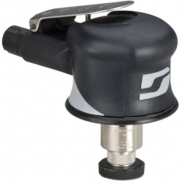 Dynabrade - 5,000 OPM, 6 CFM Air Consumption, Palm Air Orbital Sander - Round Pad, 1/4 NPT Inlet - Industrial Tool & Supply
