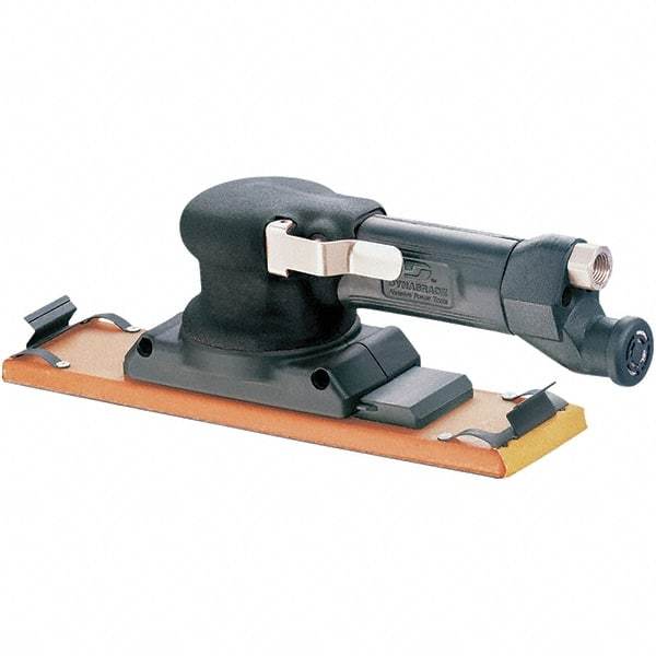 Dynabrade - 0.3 hp Inline Finishing Sander - 18 CFM Air Consumption, 6.21 bar Air Pressure, 1/4 NPT Inlet - Industrial Tool & Supply