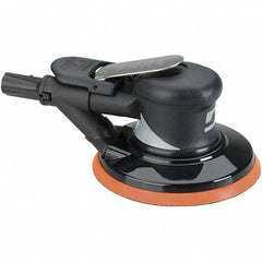 Dynabrade - 18 CFM Air Consumption, Random Air Orbital Sander - Round Pad, - Industrial Tool & Supply