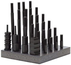 TE-CO - T-Nut & Stud Kits Stud Thread Sizes: 7/8-9 T-Slot Size (Inch): 1 - Industrial Tool & Supply