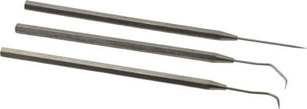 Moody Tools - 3 Piece Precision Probe Set - Steel - Industrial Tool & Supply