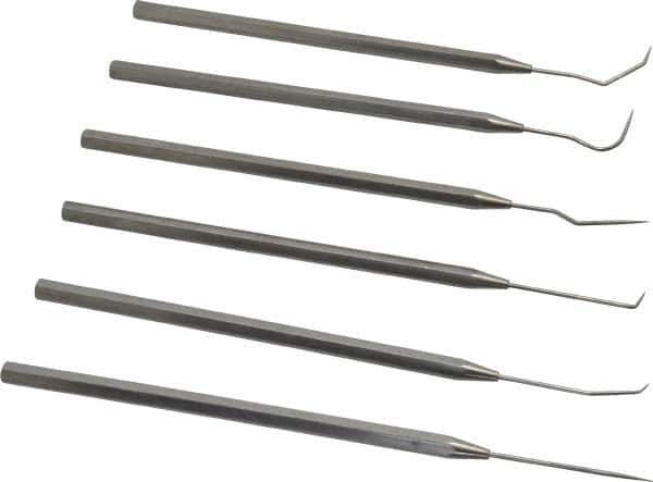 Moody Tools - 6 Piece Precision Probe Set - Steel - Industrial Tool & Supply