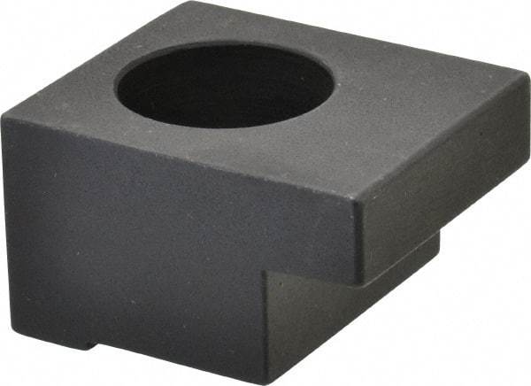 Mitee-Bite - 1 Piece Vise Mounting Clamp - Heat Treated Mild Steel, 1-1/2" Long, 1-1/4" Wide, 1-1/4" High - Industrial Tool & Supply