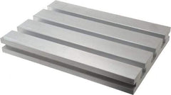 Mitee-Bite - 330.2mm Long x 228.6mm Wide x 37.6mm High Aluminum Fixture Plate - 12.7mm Plate Thickness - Industrial Tool & Supply