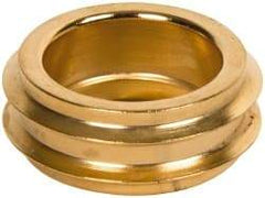 Mitee-Bite - 1" Diam, Steel, Round Clamp Washer - 3/8" Overall Height - Industrial Tool & Supply
