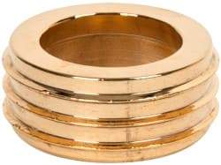 Mitee-Bite - 1-3/16" Diam, Steel, Round Clamp Washer - 1/2" Overall Height - Industrial Tool & Supply