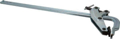 Bessey - 4" Throat Depth, 24" Max Capacity, Spreader Sliding Arm Clamp - 1,775 Lb Clamping Pressure, 0.7" Spindle Diam - Industrial Tool & Supply