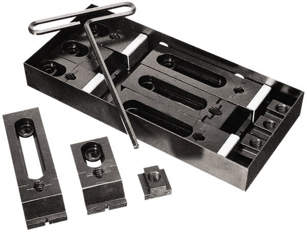 TE-CO - Fixturing Clamp Sets Type: Edge Clamp Set Number of Pieces: 22 - Industrial Tool & Supply