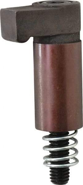 Gibraltar - 3/8-16 Thread, 0.874" Body Diam, 2-1/4" Body Length, Cap Screw Hook Clamp Assembly - 19/32" Height of Clamp Face, 9/16" Width of Clamp Face, Black Oxide Coating, Carbon Alloy Steel - Industrial Tool & Supply