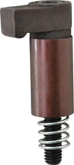 Gibraltar - 3/8-16 Thread, 0.874" Body Diam, 2-1/4" Body Length, Cap Screw Hook Clamp Assembly - 19/32" Height of Clamp Face, 9/16" Width of Clamp Face, Black Oxide Coating, Carbon Alloy Steel - Industrial Tool & Supply