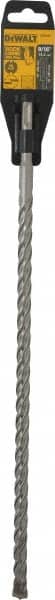 DeWALT - 9/16" Diam, SDS-Plus Shank, Carbide-Tipped Rotary & Hammer Drill Bit - Industrial Tool & Supply