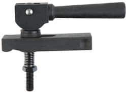 Value Collection - 5/16-18 Tap Size, Steel Strap Clamp Assembly - Center Cam, 0.333" Strap Thickness, 13/16" Travel, 3-1/4" Strap Len, 1-1/4" Strap Width - Industrial Tool & Supply