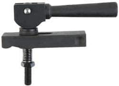Value Collection - 5/16-18 Tap Size, Steel Strap Clamp Assembly - Center Cam, 0.333" Strap Thickness, 13/16" Travel, 3-1/4" Strap Len, 1-1/4" Strap Width - Industrial Tool & Supply