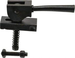 Value Collection - 3/8-16 Tap Size, Steel Strap Clamp Assembly - Center Cam, 5/8" Strap Thickness, 3/4" Travel, 3" Strap Len, 1-1/4" Strap Width - Industrial Tool & Supply