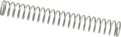 Made in USA - 1/4" OD, 0.022" Wire, Compression Spring - 1.81 Lb Spring Rating - Industrial Tool & Supply