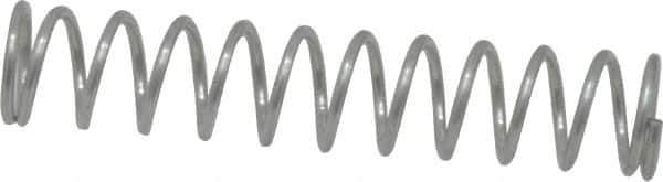 Made in USA - 3/8" OD, 0.041" Wire, Compression Spring - 10.9 Lb Spring Rating - Industrial Tool & Supply