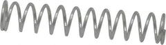 Made in USA - 3/8" OD, 0.041" Wire, Compression Spring - 10.9 Lb Spring Rating - Industrial Tool & Supply