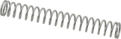 Made in USA - 1/4" OD, 0.028" Wire, Compression Spring - 5.04 Lb Spring Rating - Industrial Tool & Supply