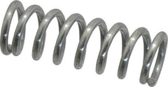 Made in USA - 5/8" OD, 0.091" Wire, Compression Spring - 99.59 Lb Spring Rating - Industrial Tool & Supply
