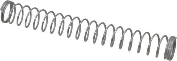 Made in USA - 7/32" OD, 0.015" Wire, Compression Spring - 0.45 Lb Spring Rating - Industrial Tool & Supply