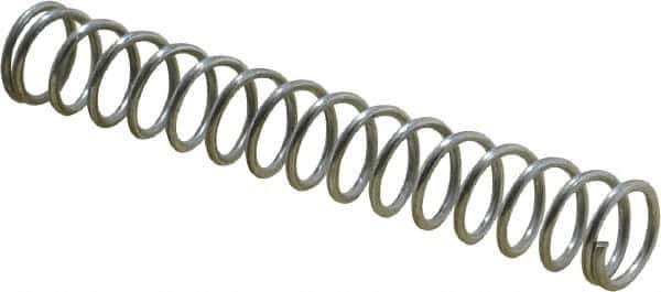 Made in USA - 7/16" OD, 0.047" Wire, Compression Spring - 8.44 Lb Spring Rating - Industrial Tool & Supply