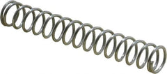 Made in USA - 7/16" OD, 0.047" Wire, Compression Spring - 8.44 Lb Spring Rating - Industrial Tool & Supply