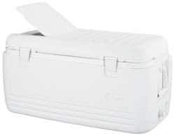 Igloo - 100 Qt Ice Chest - Plastic, White - Industrial Tool & Supply